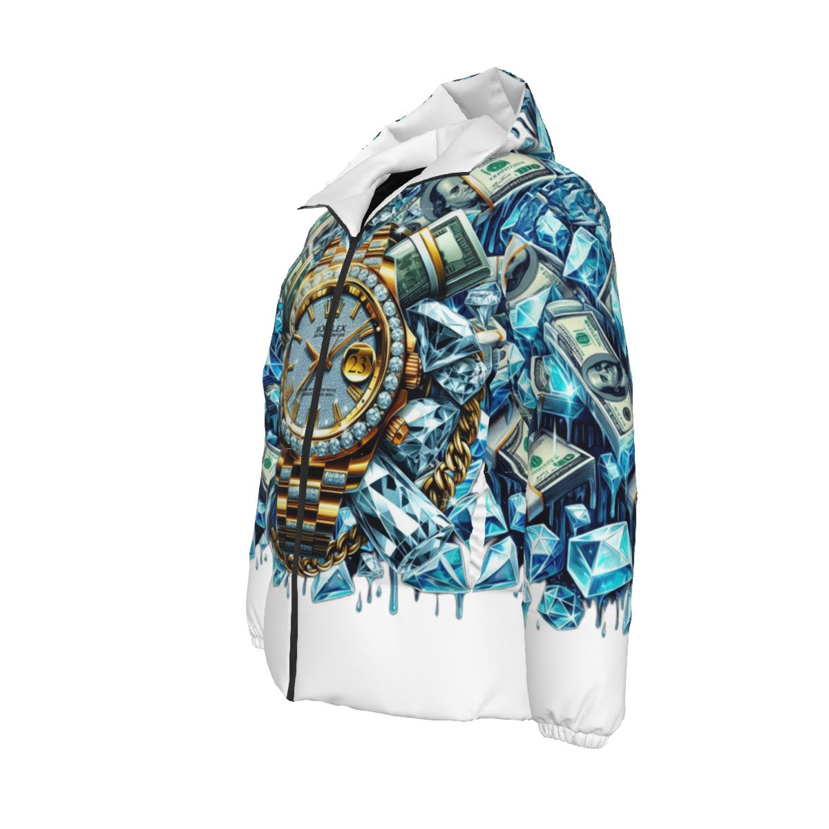 "Bling Bling" Puffer Jacket
