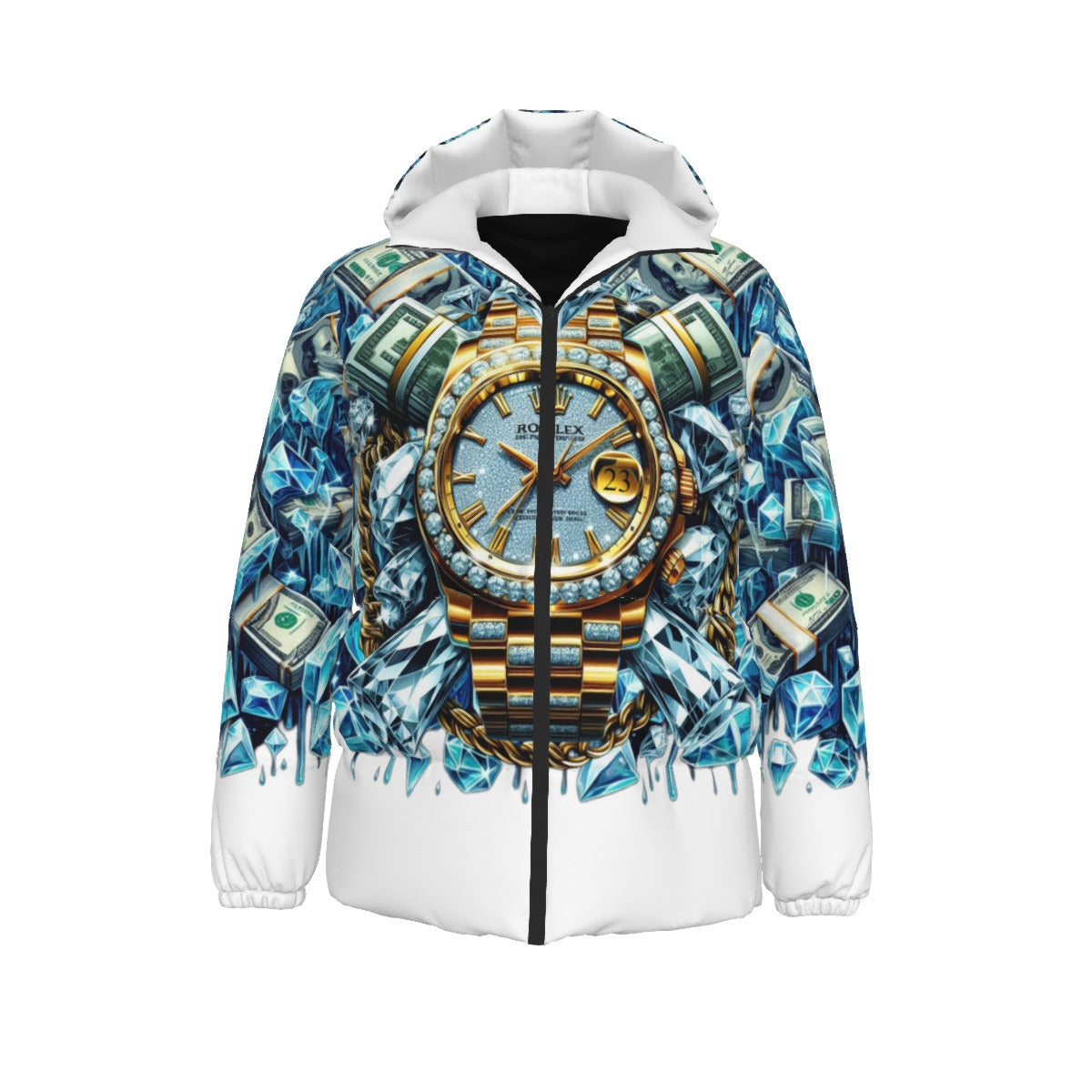 "Bling Bling" Puffer Jacket