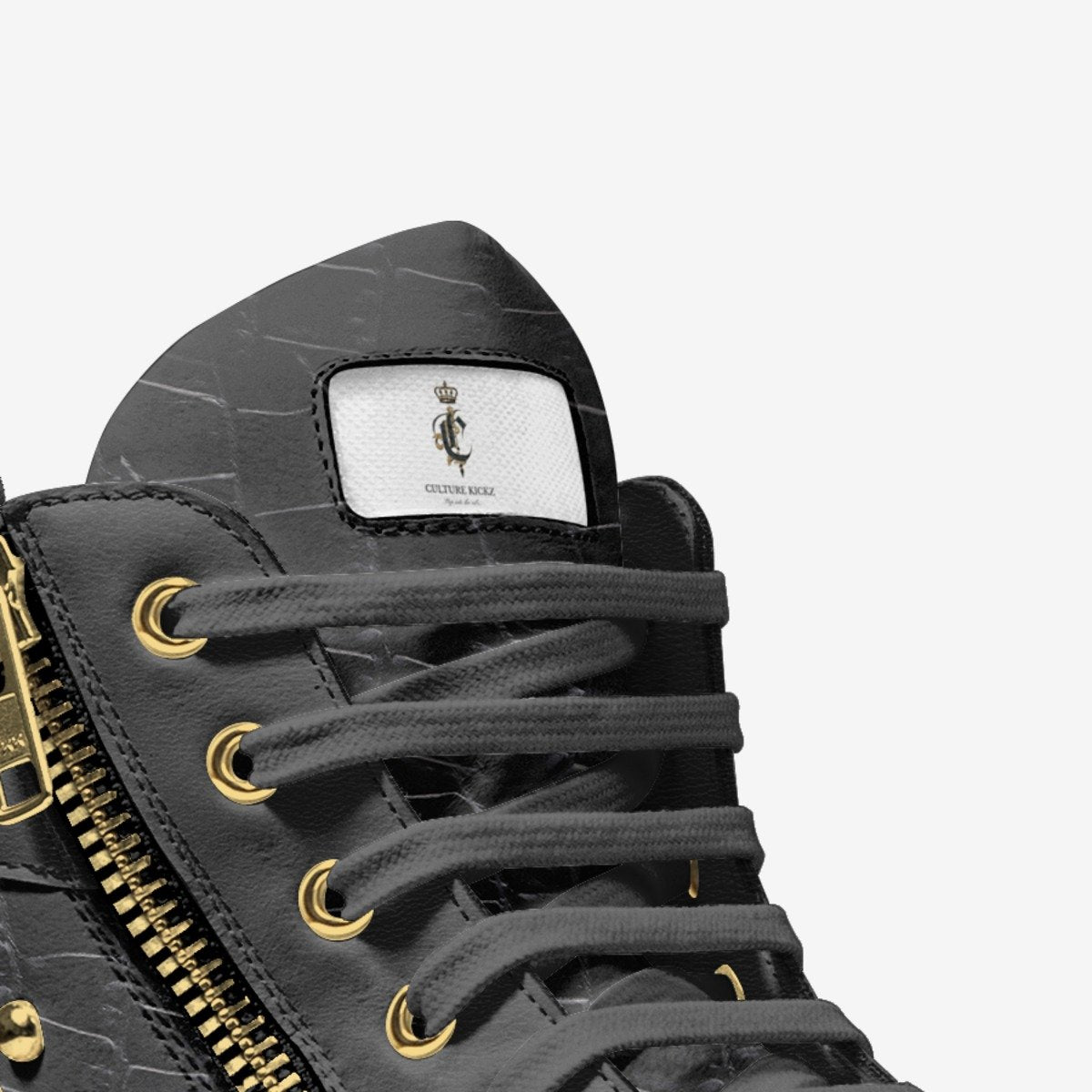 "Studded Steppers" High-Top Sneakers