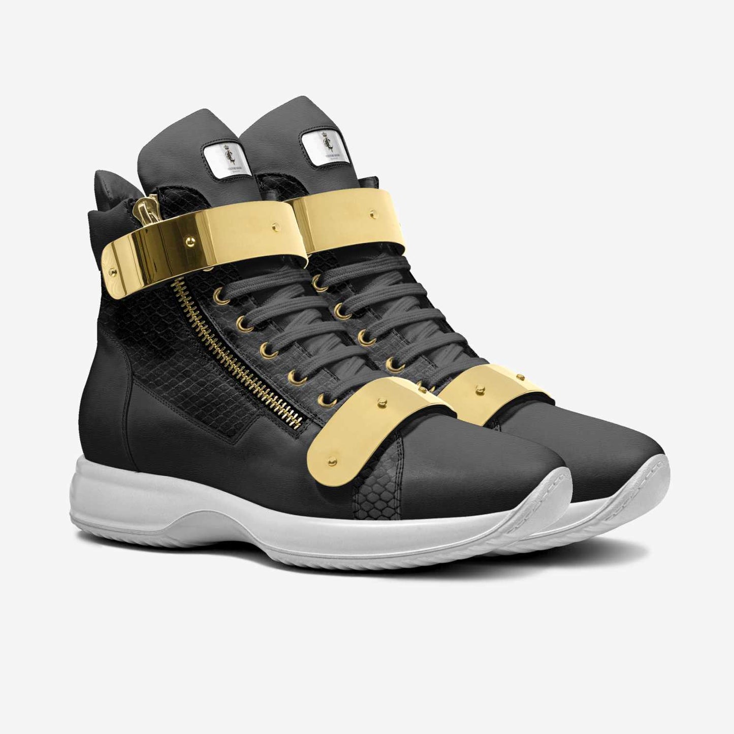 "24K Royals" High-Top Sneakers