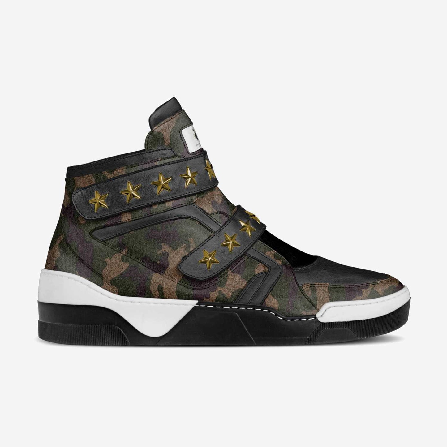 "Camo Troops" High-Top Sneakers