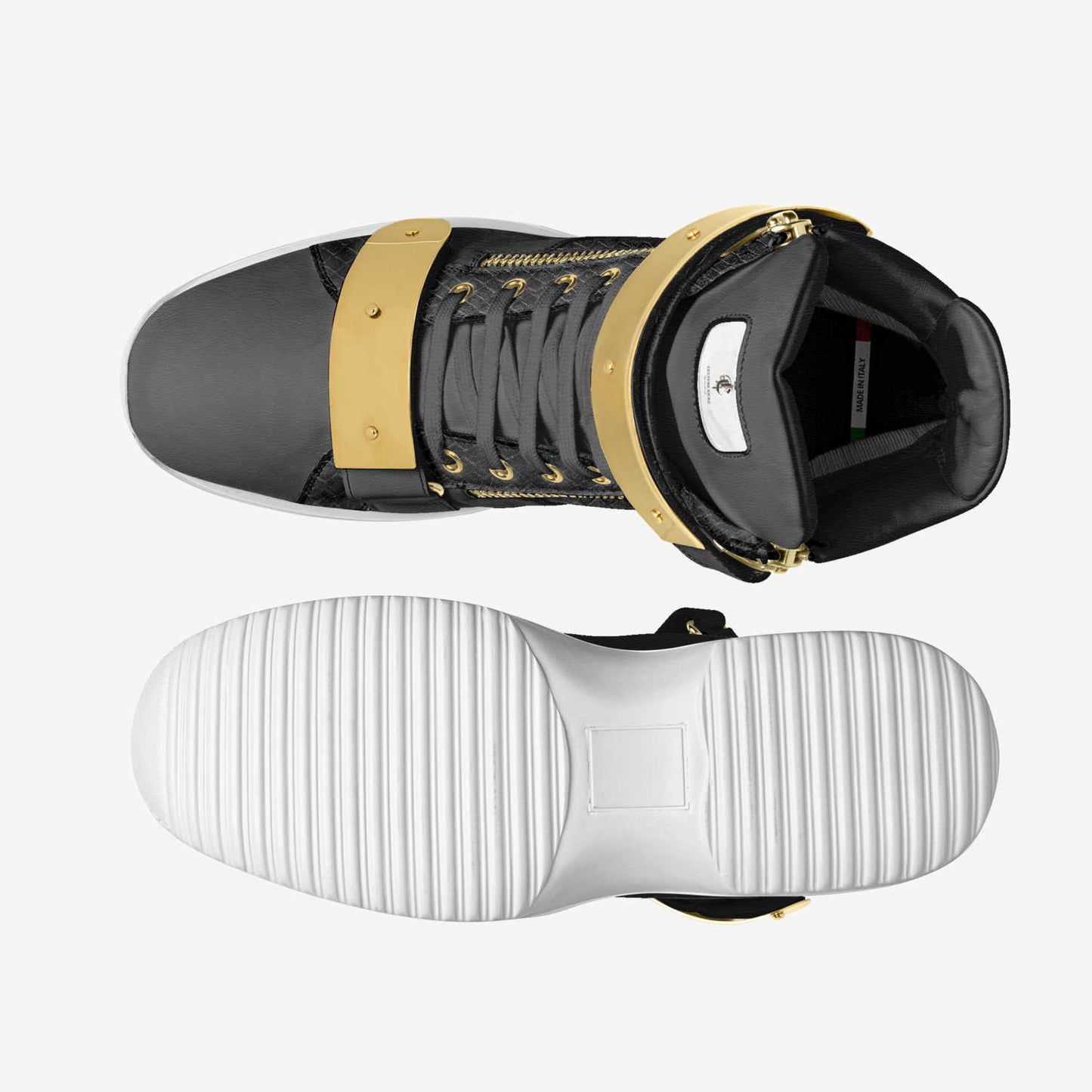 "24K Royals" High-Top Sneakers