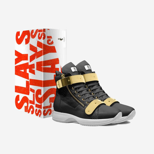 "24K Royals" High-Top Sneakers