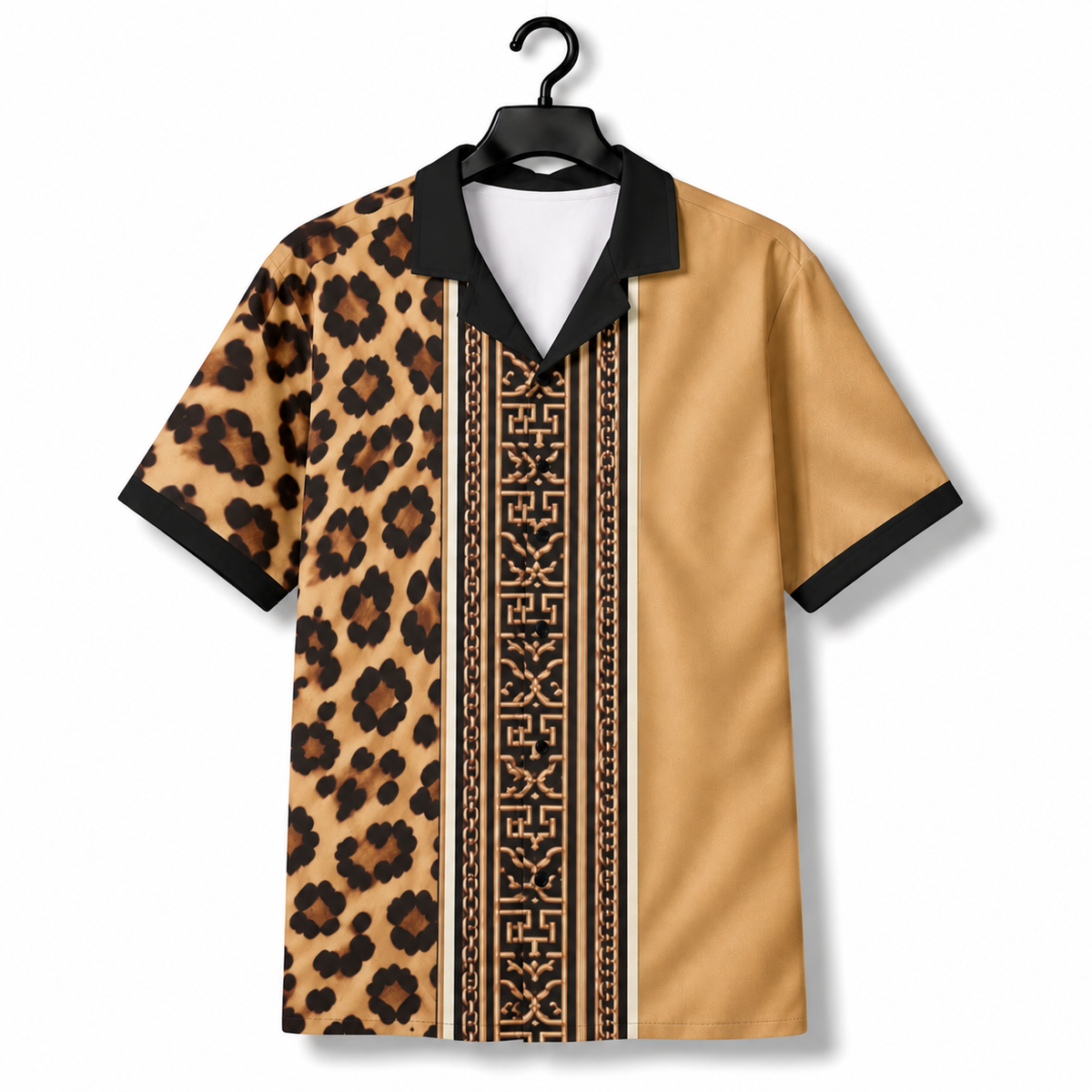 LEOPARD LUXURY - Hawaiian Button Up