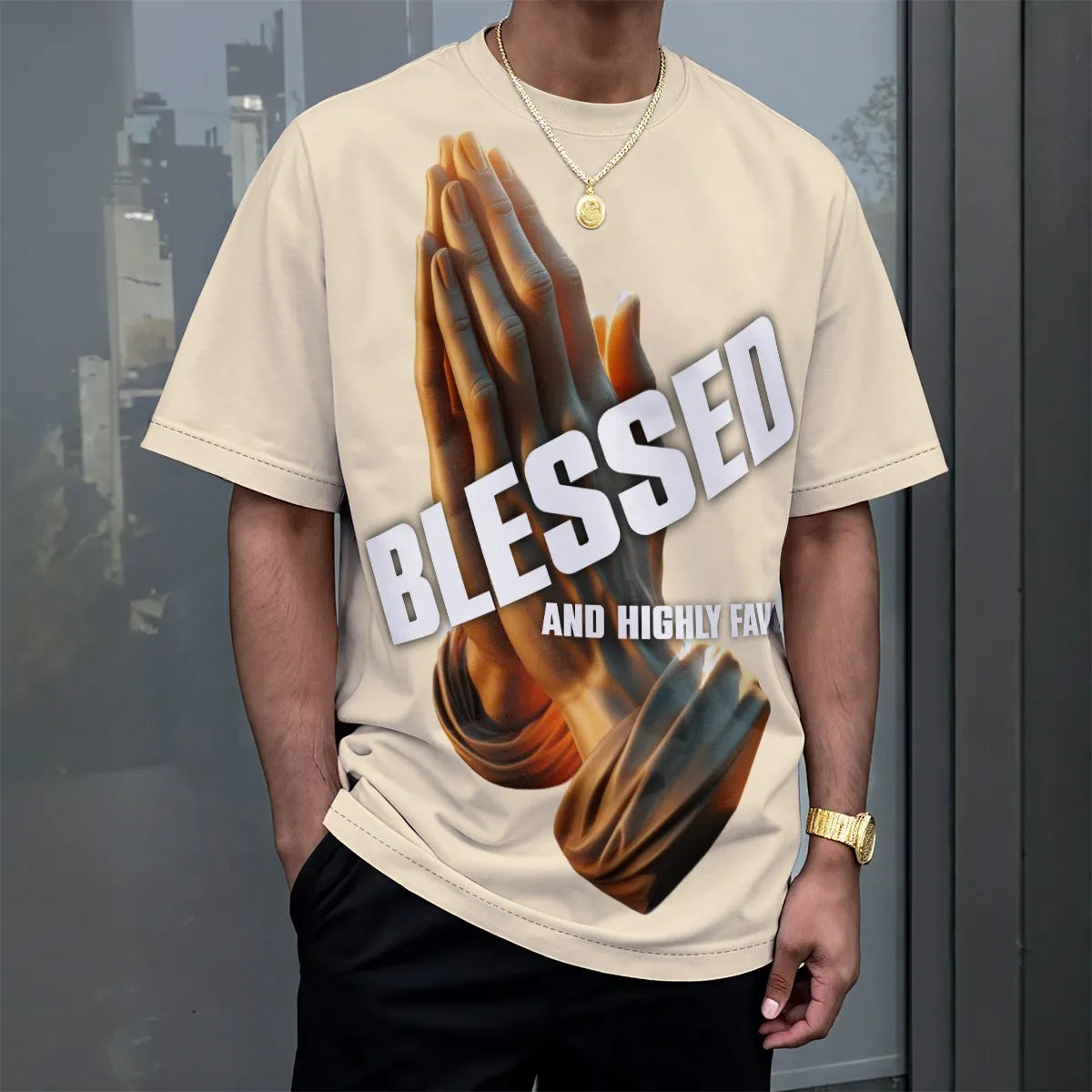 "Blessed and Highly Favored" T-Shirt