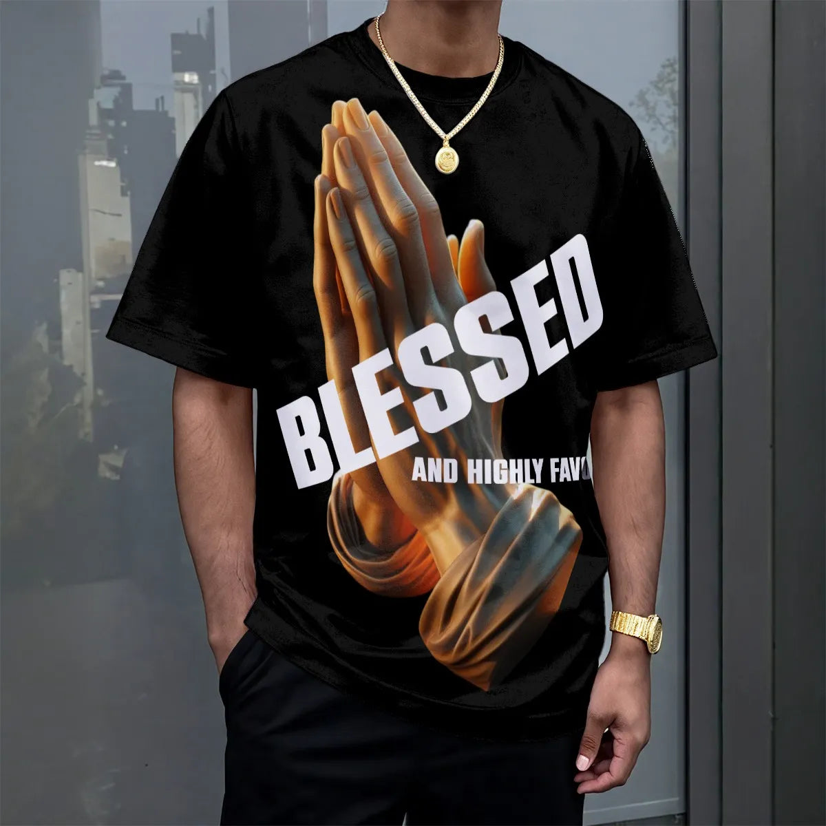 "Blessed and Highly Favored" T-Shirt