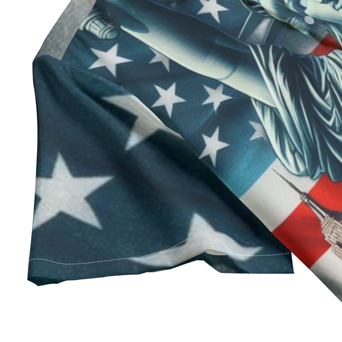 AMERICA'S LIBERTY - Hawaiian Button Up