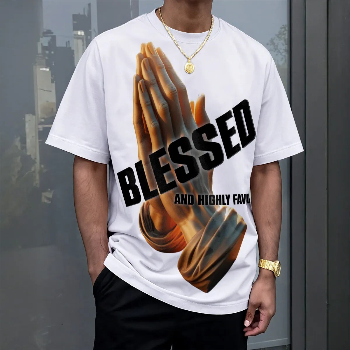 "Blessed and Highly Favored" T-Shirt