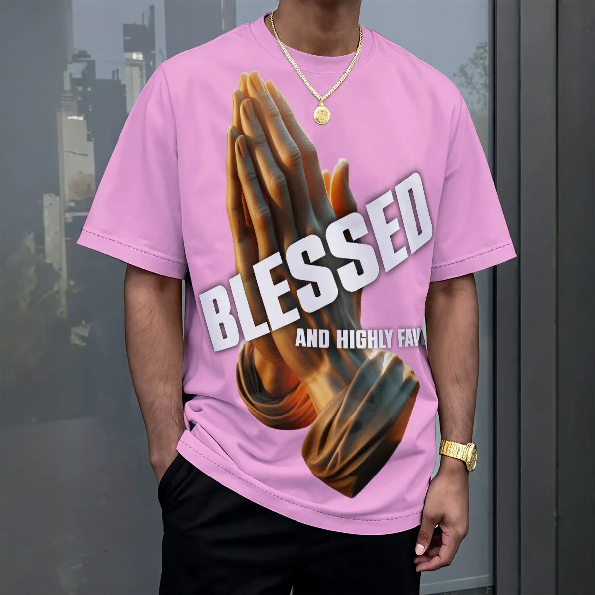 "Blessed and Highly Favored" T-Shirt