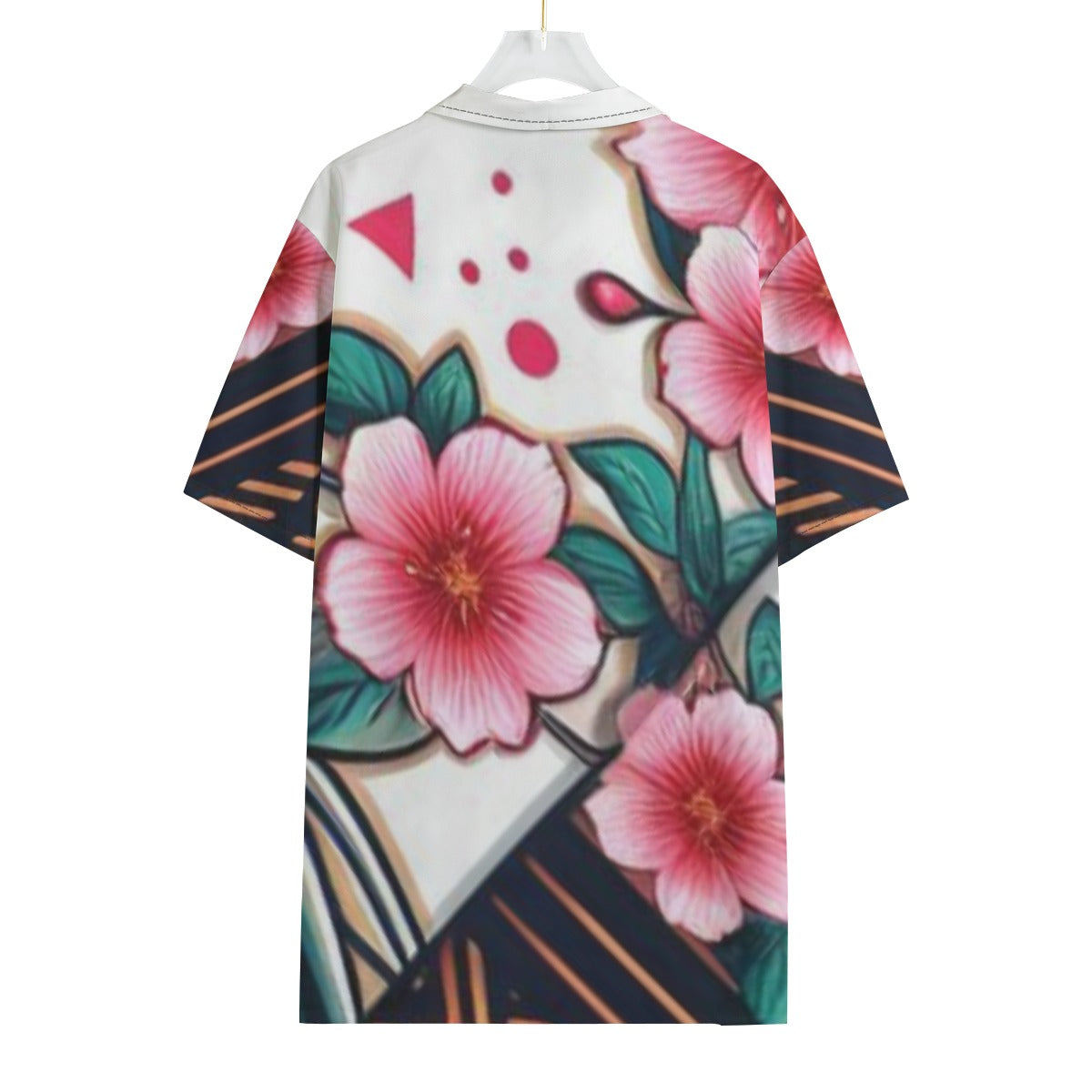 "Koi Flow" Hawaiian Button Up