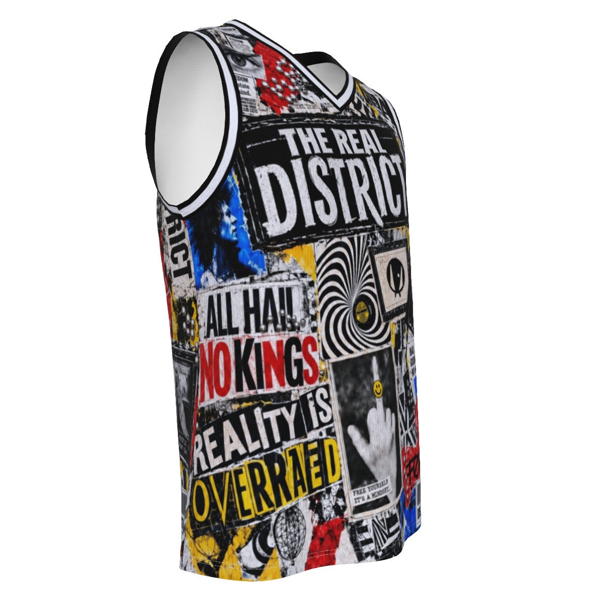 THE REAL DISTRICT - Basketball Jersey