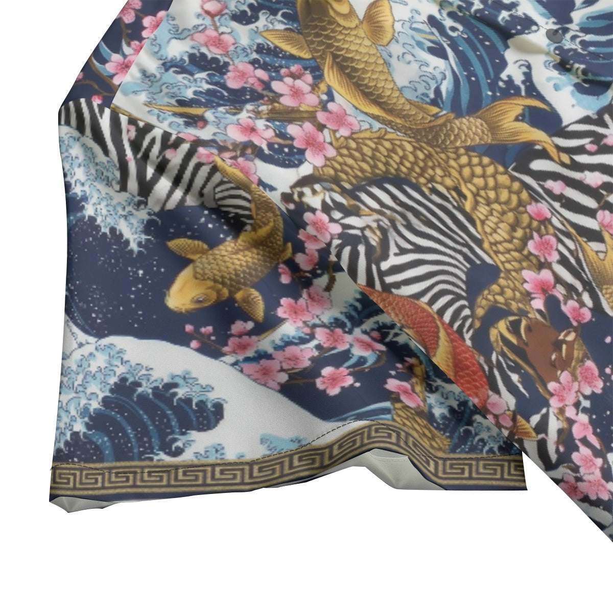 KOI KINGDOM - Hawaiian Button Up