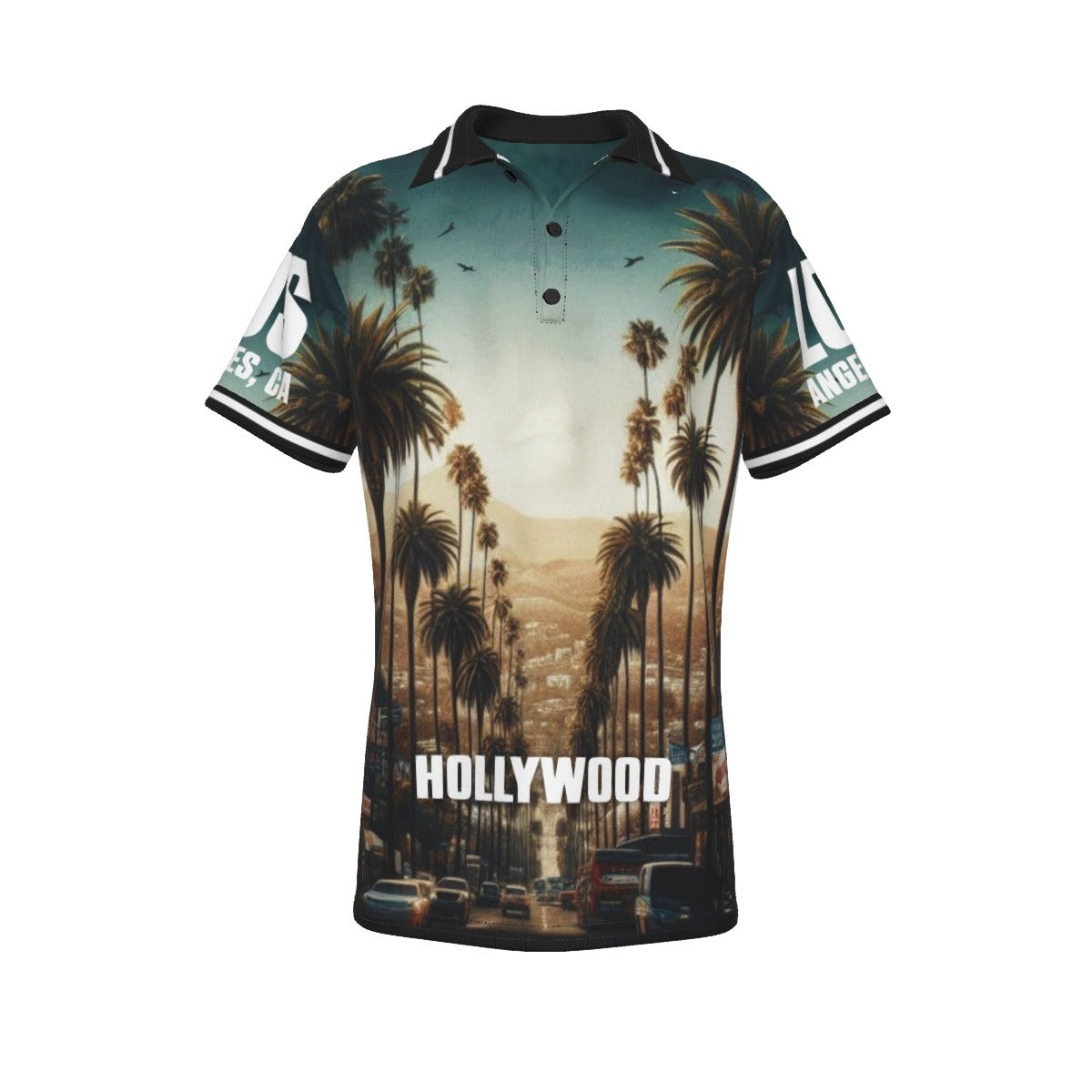 "Hollywood LA" Polo Shirt