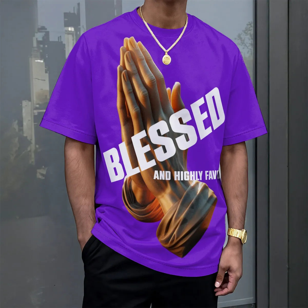 "Blessed and Highly Favored" T-Shirt