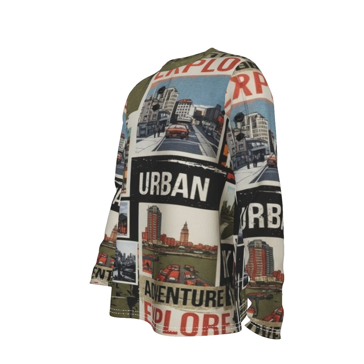 "Urban Explore" Long-sleeved T-Shirt