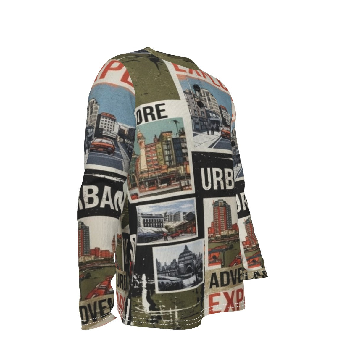 "Urban Explore" Long-sleeved T-Shirt