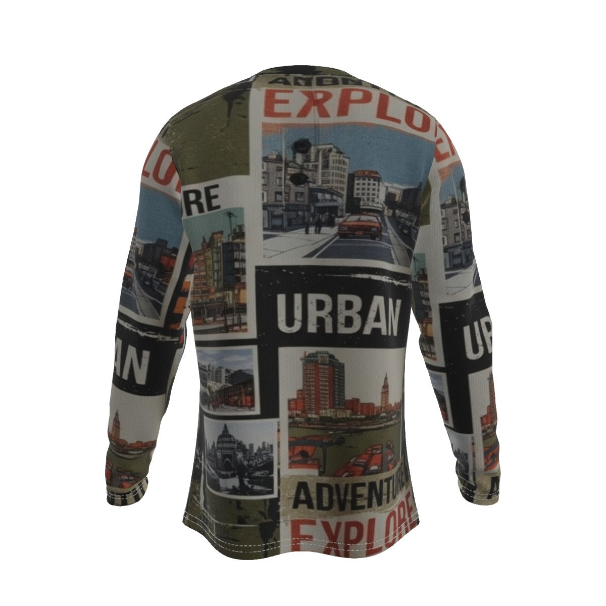 "Urban Explore" Long-sleeved T-Shirt