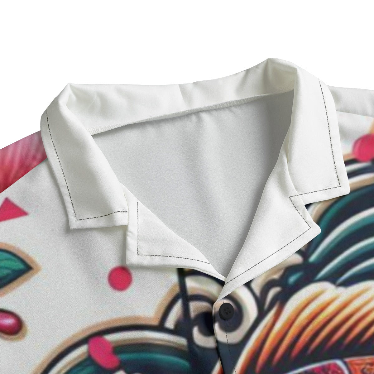 "Koi Flow" Hawaiian Button Up