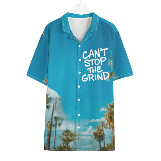 "Can't Stop the Grind" Hawaiin Button Up