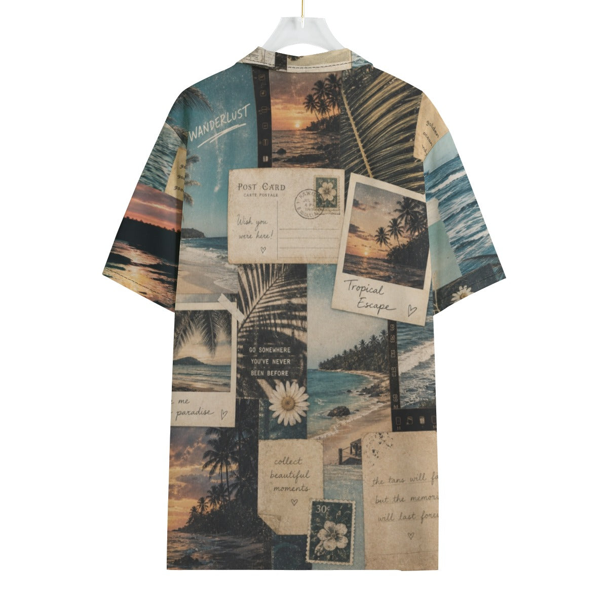 SUMMER'S MEMORIES - Hawaiian Button Up