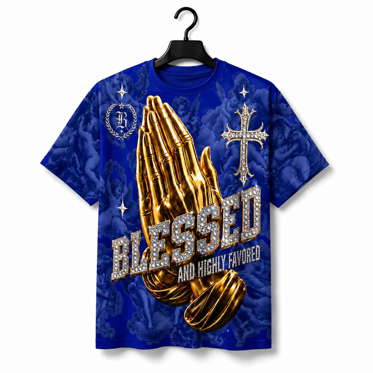 BLESSED & HIGHLY FAVORED - T-Shirt