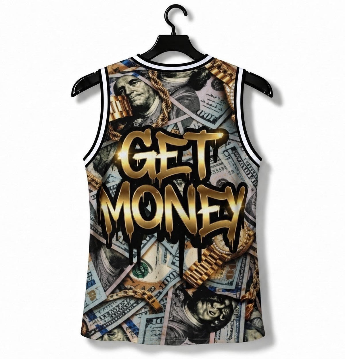 HUSTLE HARD - Basketball Jersey