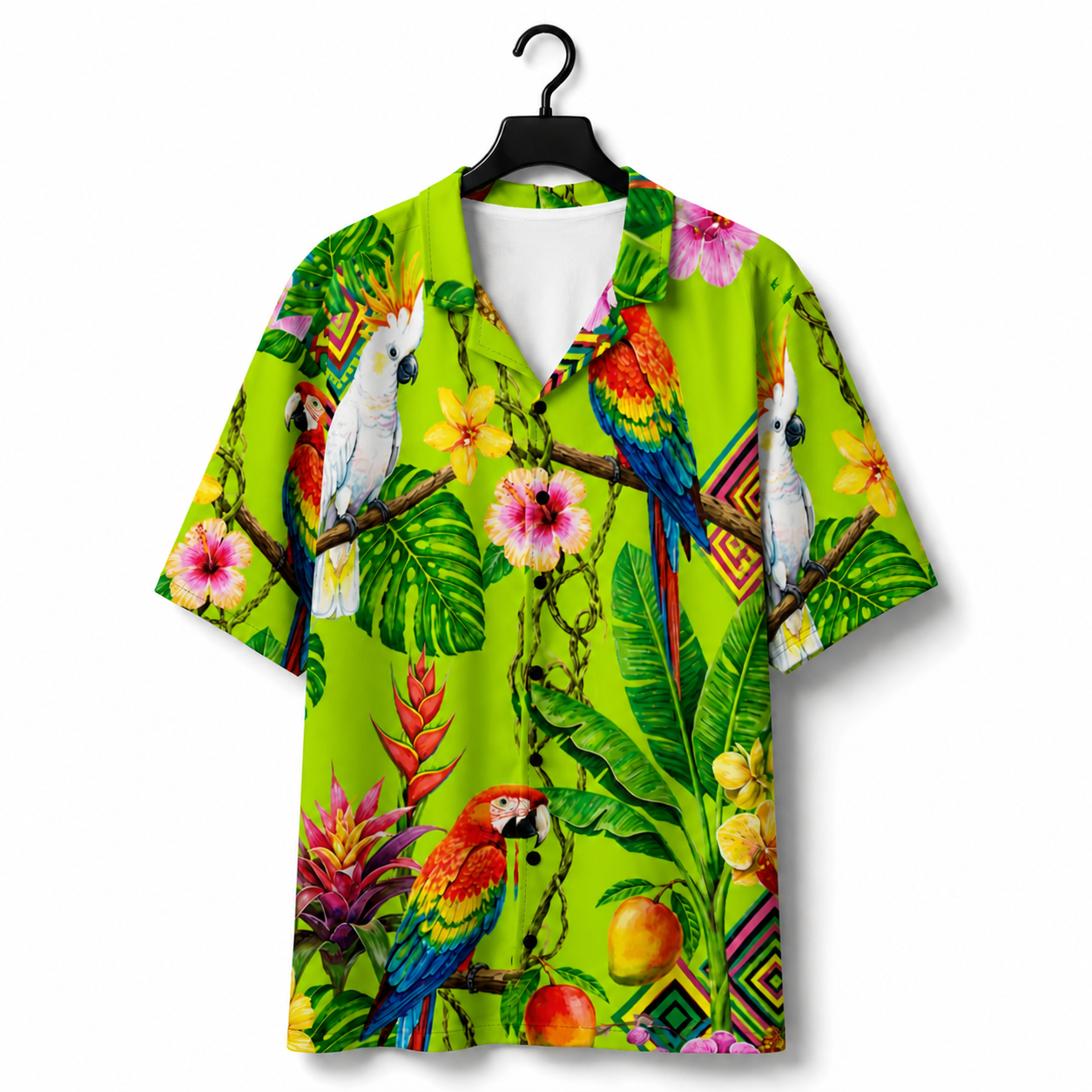 EXOTIC OASIS - Hawaiin Button Up