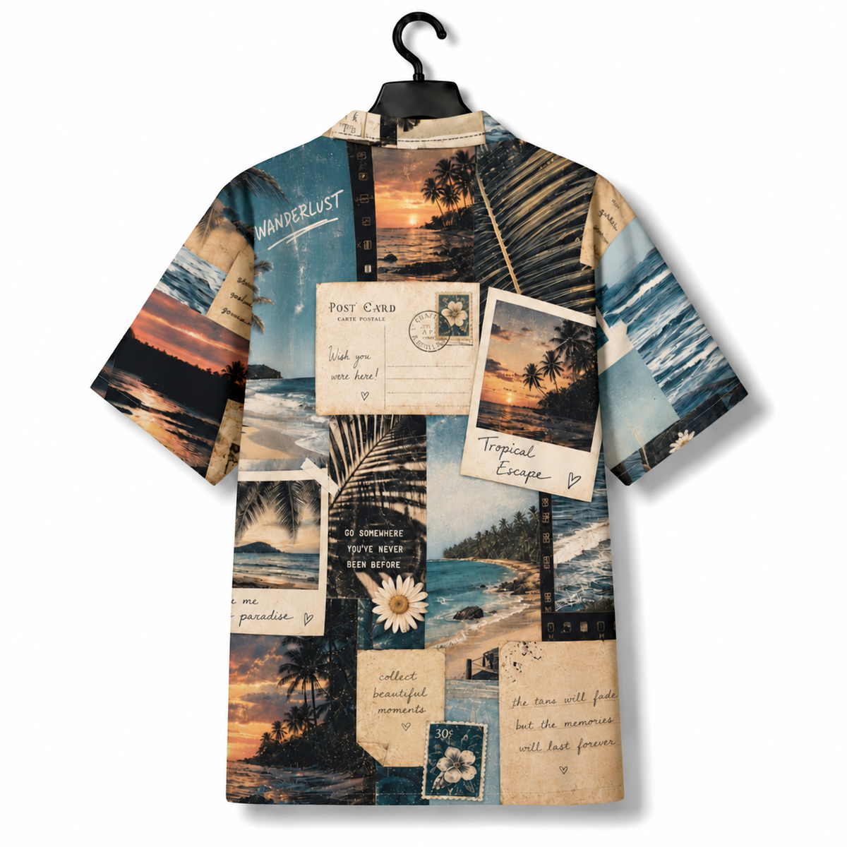 SUMMER'S MEMORIES - Hawaiian Button Up
