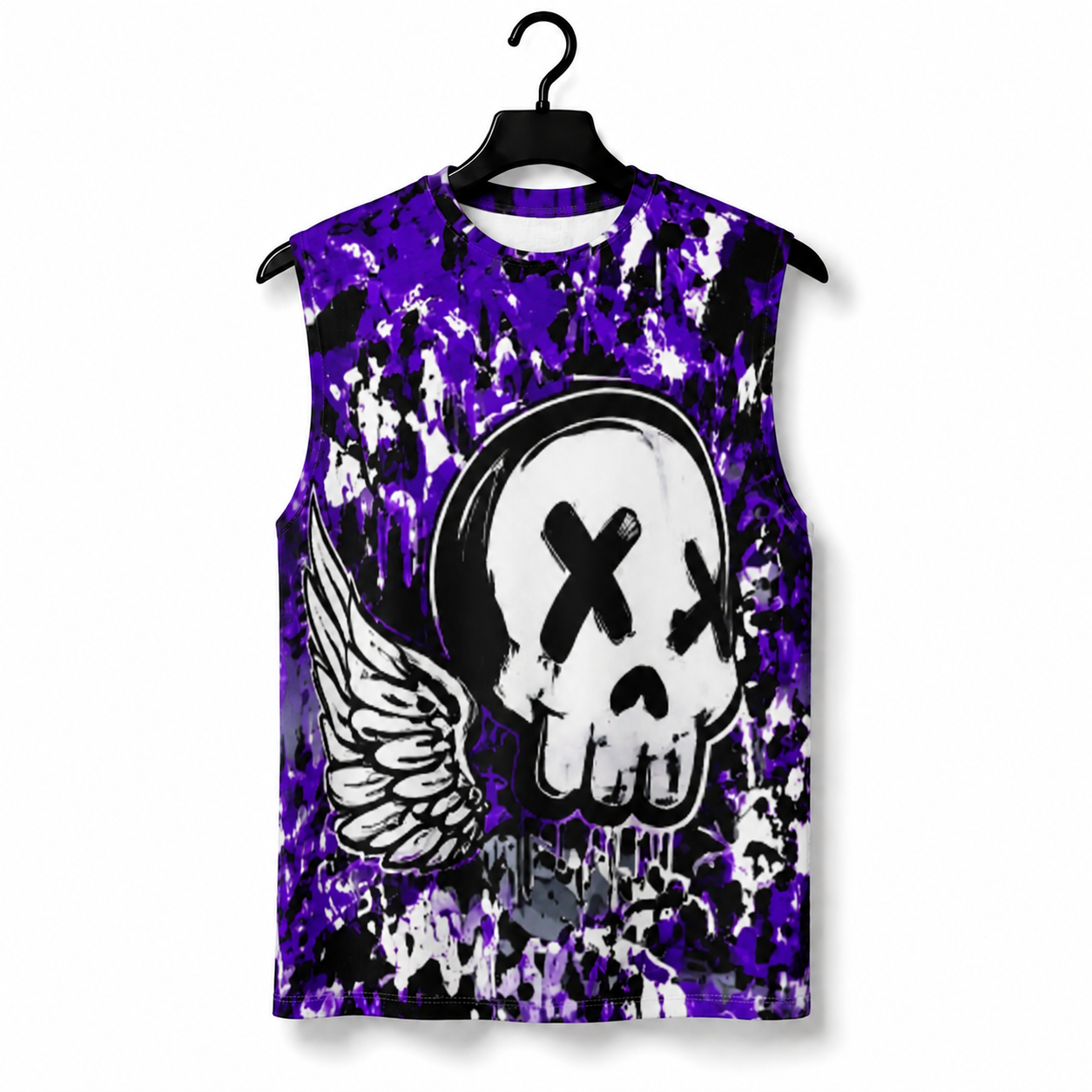 WINGED GRIM - Muscle Tee